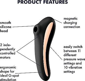 Image du produit Satisfyer Dual Kiss Air Pulse Vibrator