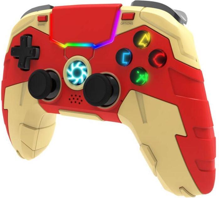 Produktbild iPega PG-P4020A wireless controller / GamePad PS4 touchpad (red) (iOS, PS3)