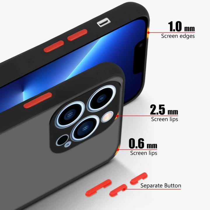Produktbild Cadorabo Hülle für Apple iPhone 13 PRO MAX Matt Design (Apple iPhone 13 Pro Max)