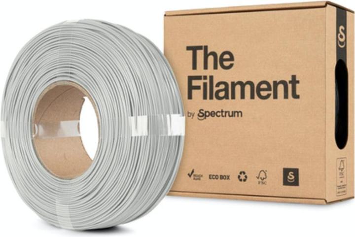 Actual product image The Filament ReFill PLA 1.75mm CLOUD GREY 1kg (PLA, 1.75 mm, 1000 g, Grey)