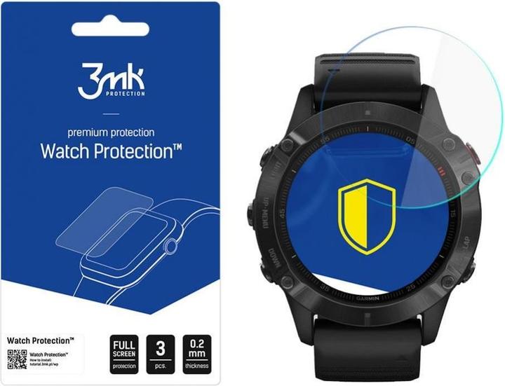 Produktbild 3MK Garmin Fenix 6 Pro - Watch Protection? v. FlexibleGlass Lite