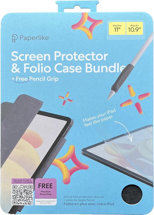 Produktbild Paperlike Screen Protector + Folio Case Bundle (2 Stück, IPad Pro 11" (2022))