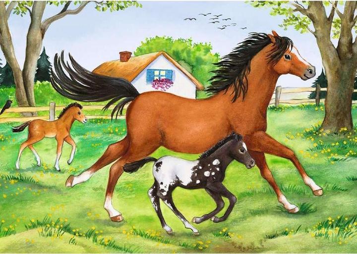 Immagine prodotto Ravensburger Il mondo dei cavalli (24 pezzi)