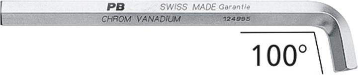 Image du produit PB Swiss Tools Jeu de clés mâles - inclinées à 100°