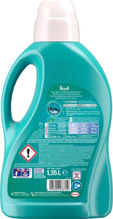 Productafbeelding Perwoll Vernieuw Vloeibare Sport 27 WL (27 Wascycli, Gel, Vloeistof)