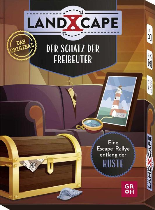Produktbild Der Schatz der Freibeuter - Eine Escape-Rallye entlang der Küste von Ost- & Nordsee (Deutsch, Corinna Harder, Swen Harder, 2022)