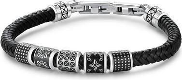 Brosway - Modern leather bracelet for men Bullet BUL22