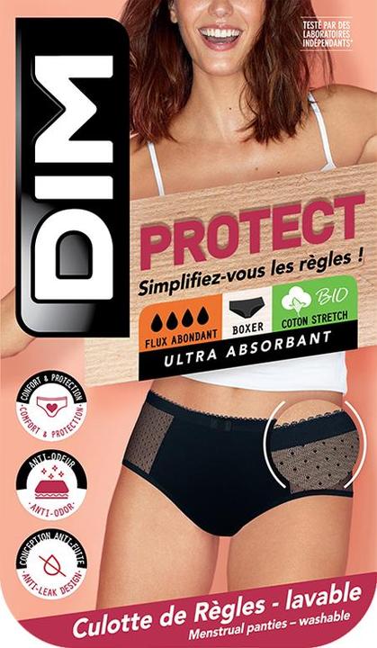 Immagine prodotto DIM Boxer in pizzo Strong nero con dettaglio in rete (S)