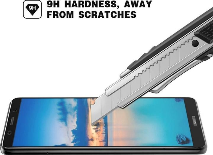 Actual product image Screenguard Huawei Mate 10 Pro Full Screen Protective Glass Film 2.5D 9H (1 Piece, Mate 10 Pro)