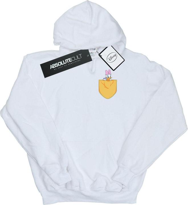 Immagine prodotto Disney Daisy Duck Faux Pocket Felpa con Cappuccio Ragazze (128)
