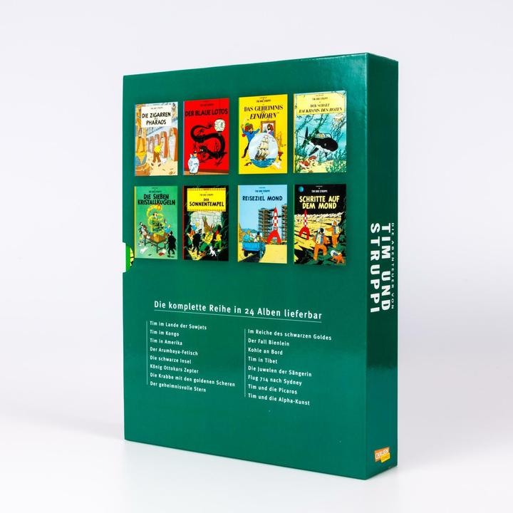 Actual product image Tintin: The adventures of Tintin and Snowy (German, Hergé, 2025)
