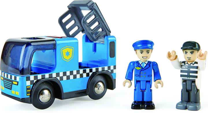 Actual product image Hape Police car with siren