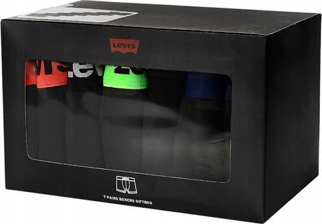Actual product image Levis Men's boxer shorts in gift box, pack of 7 (L, pack of 7)