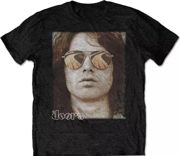 The Doors Erwachsene Jim Morrison Gesicht Baumwolle TShirt