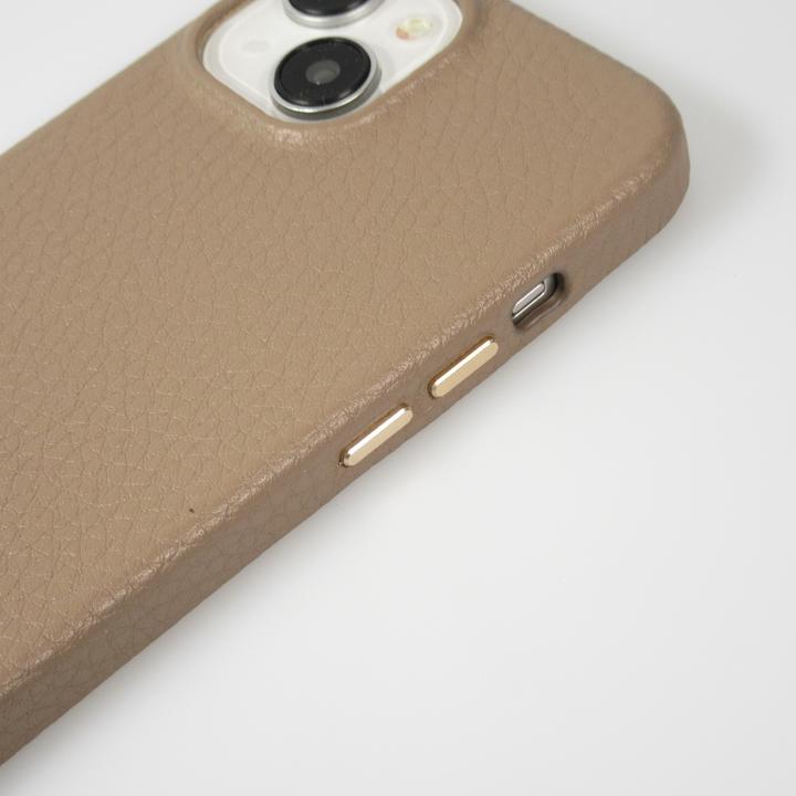 Immagine prodotto PhoneLook Copertina in pelle di vitello di lusso completamente granulata con pulsanti in metallo e MagSafe (Apple iPhone 14)