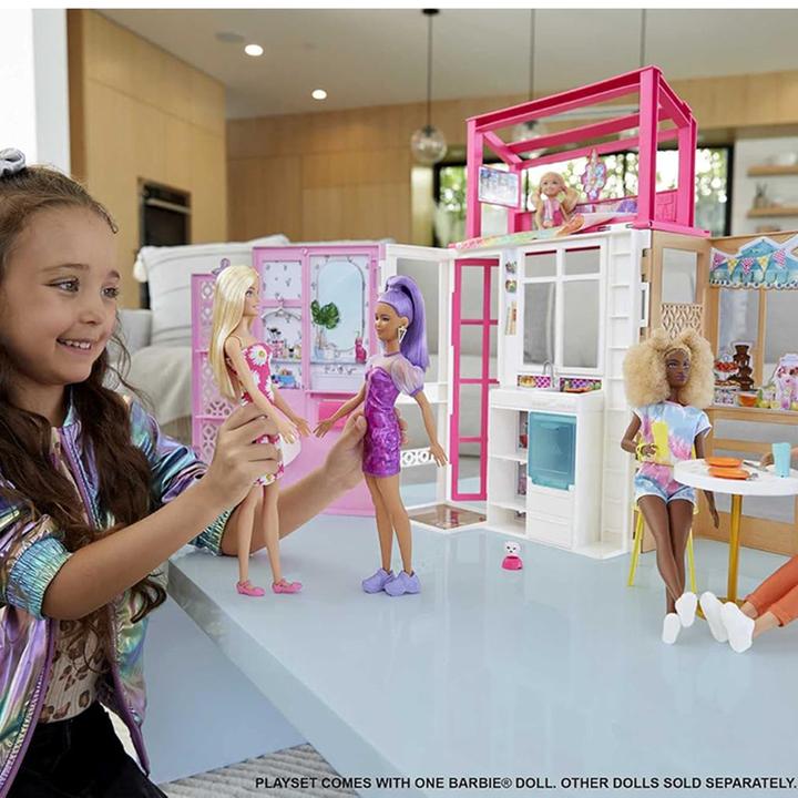 Actual product image Barbie Dollhouse & Doll