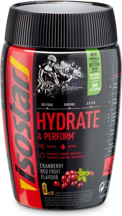 Immagine prodotto Isostar Idratazione e performance Polvere di mirtillo rosso (Frutti rossi, 1 pz., 400 g)