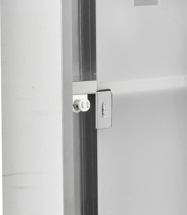 Actual product image Kleankin Medicine cabinet with lock (20 x 12 x 58 cm)