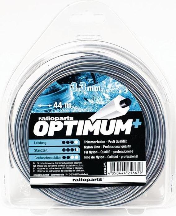 Produktbild Ratioparts Nylonfaden Optimum ( 4000722073 ) Fadenstärke 3,3 mm Fadenlänge 44 m (Gartenmaschinen Aufsatz)