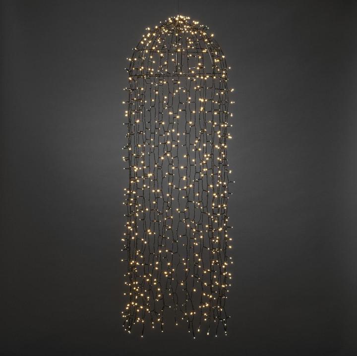 Image du produit Konstsmide Rideau lumineux LED Méduse, 900 LED, 1,45 m, extérieur (1.45 m)