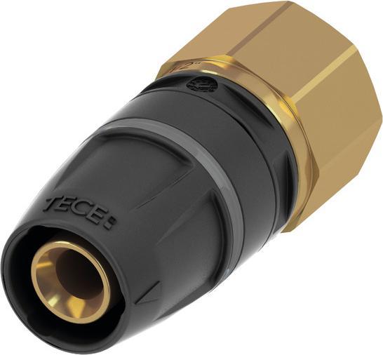 TECE TECElogo Push Manchon de transition, laiton standard