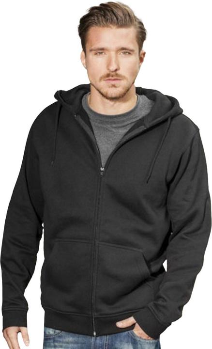 Immagine prodotto Build Your Brand Felpa con cappuccio con zip a tutta lunghezza (XL)