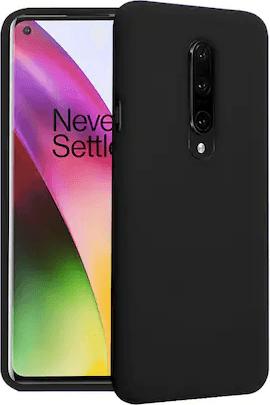 Immagine prodotto mobileup Custodia in silicone OnePlus 8 - Nero (Oneplus 8)