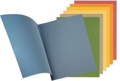 Actual product image Falken File cover cardboard, yellow (A4, 100 x)
