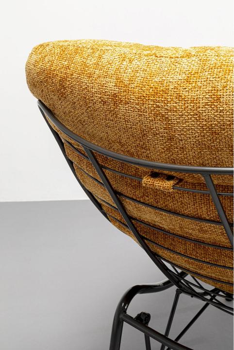 Produktbild Kare Design Sessel + Hocker Vienna Swing Gelb