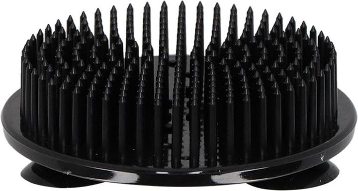 Actual product image Esschert Design Plug-in hedgehog Kenzan L black, detail colour: black (7 cm, 7 cm)