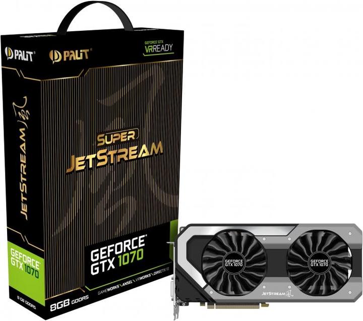 Produktbild Palit GeForce GTX 1070 Super JetStream (8 GB)
