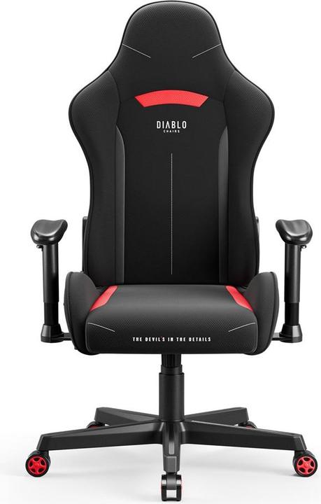Actual product image Diablo Fotel Chairs X-ST4RTER czarno-czerwony
