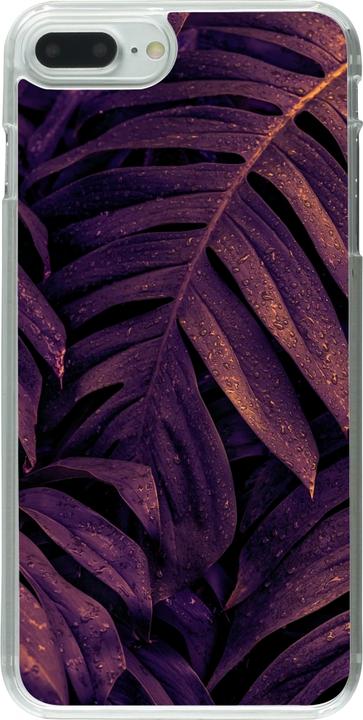 Produktbild PhoneLook Hülle transparent Purple Light Leaves (Apple iPhone 7 Plus)