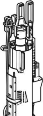 Actual product image Geberit Flush valve type 212 for Sigma, Delta and UP300 concealed cisterns