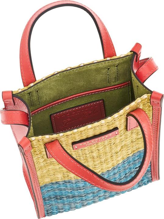 Produktbild The Bridge Mirra Wow - Tasche mit Doppelfunktion, Türkis/Gelb/Hellrot