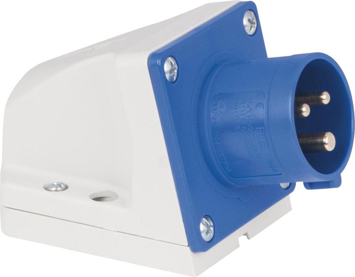Produktbild PCE CEE 16A 240V 3p Wallmount Male