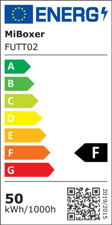 Energie-Label Milight RGBW Funk Profi LED Flutlicht 50W IP65 (4200 lm, IP65)