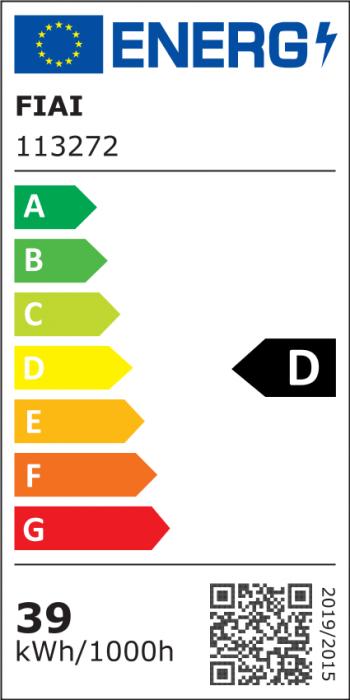 Label énergétique Isoled Panneau LED Professional 600x600 36W Cadre blanc 4000K Dimmable (4100 lm)