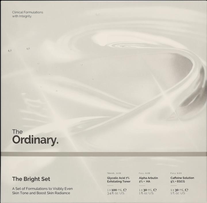 Actual product image The Ordinary The Bright Set (Facial care set)