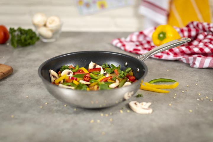 Actual product image Kuhn Rikon Allround (24 cm, Wok, Stainless steel)