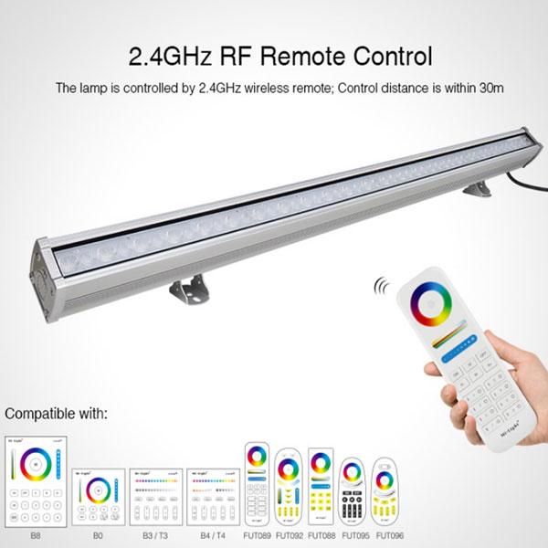 Produktbild Milight Funk WiFi LED Wallwasher RGB+KW/WW 24W 100cm (1800 lm)