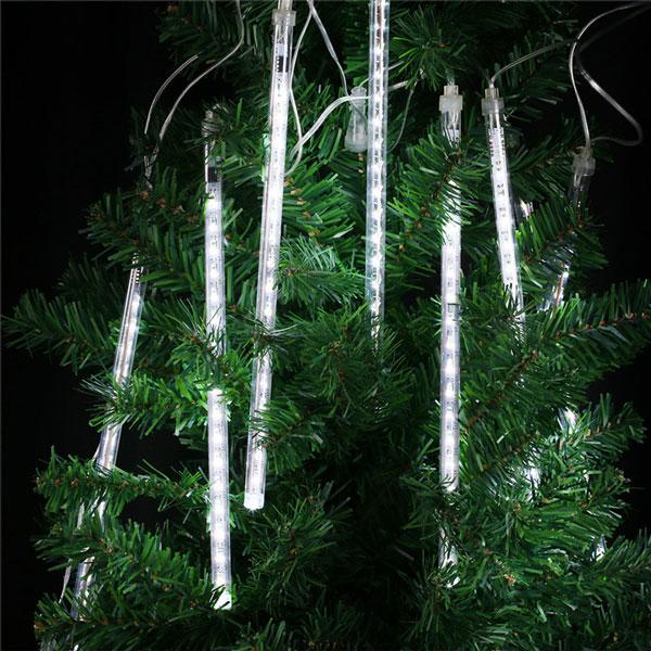 Produktbild Lumina Swiss Meteor-Eiszapfen 30cm Kristall-Weiss (8 Stk) (0.30 m)