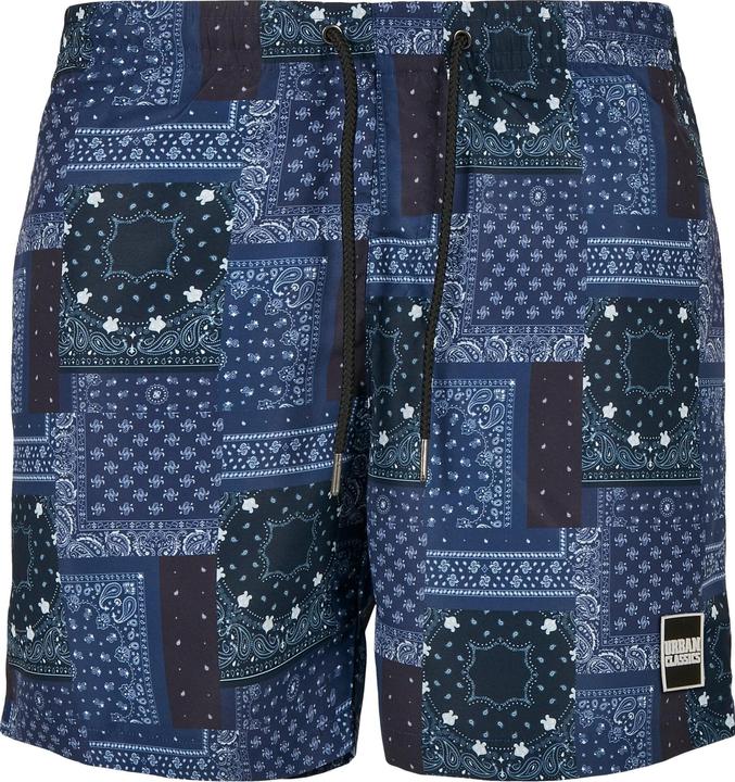 Urban Classics Pattern Swim Shorts