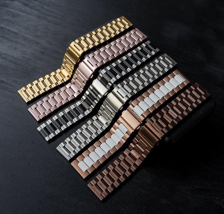 Produktbild Strap-it Stahlarmband (22 mm, Edelstahl)