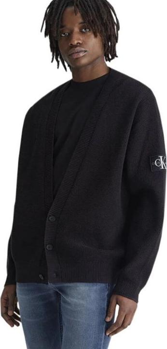 Image du produit Calvin Klein Jeans Cardigan à patins avec écusson (L)