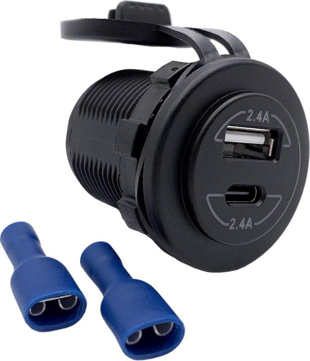 Image du produit Offgridtec Double prise USB 12V/24V 4,8A