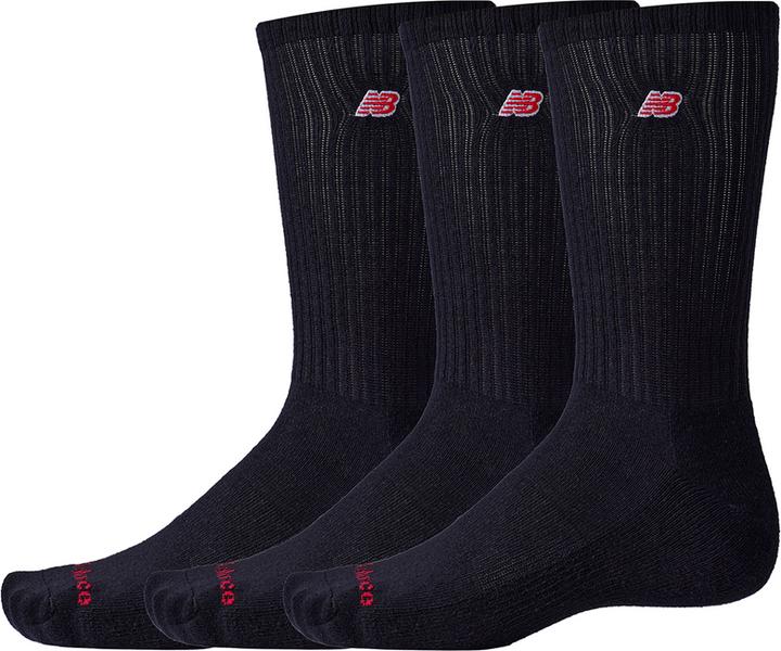 Image du produit New Balance Patch Logo Crew 3 Pack (Lot de 3, L)