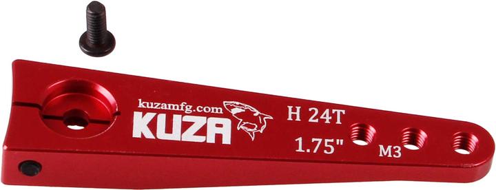 Kuza Servohebel 1-Arm Hitec 24T 45/39/33mm 1.75" M3 Heavy Duty V2 Aluminium