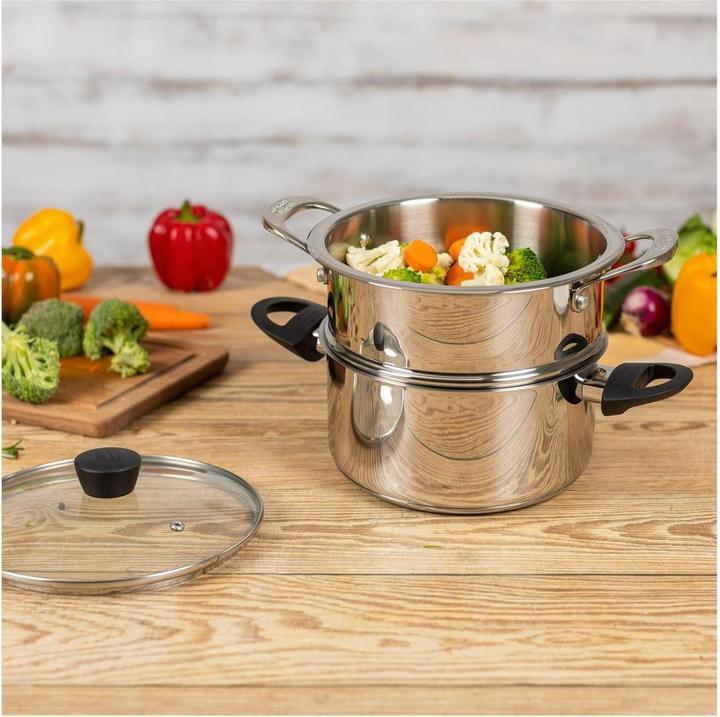 Produktbild Kuhn Rikon Dämpfaufsatz Set (18 cm, Metall)
