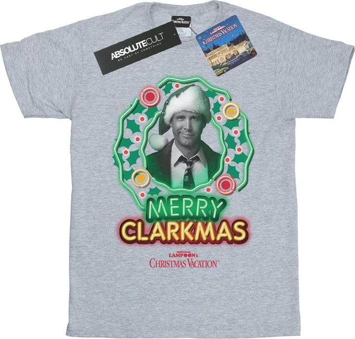 National Lampoon´s Vacation National Lampoon's Christmas Vacation Greyscale Clarkmas TShirt